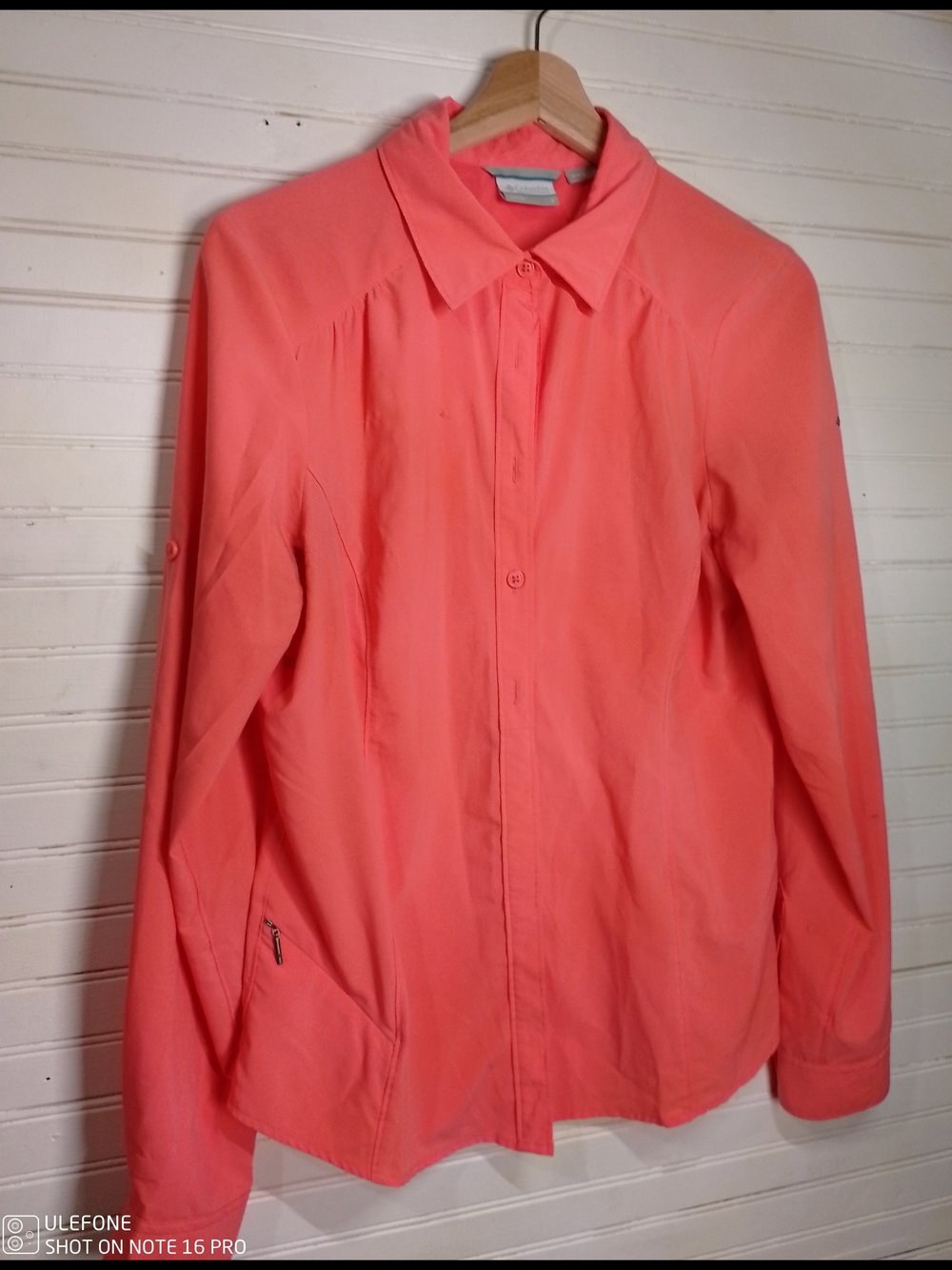 Coral Women’s Lightweight Button-Front Jacket